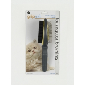 Gripsoft Double Sided Cat Brush JW